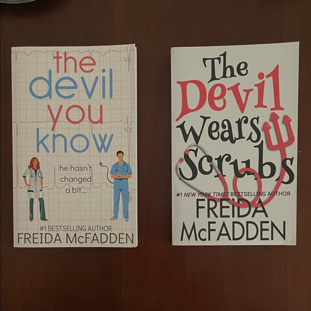 The Devil You Know and The Devil Wears Scrubs Books